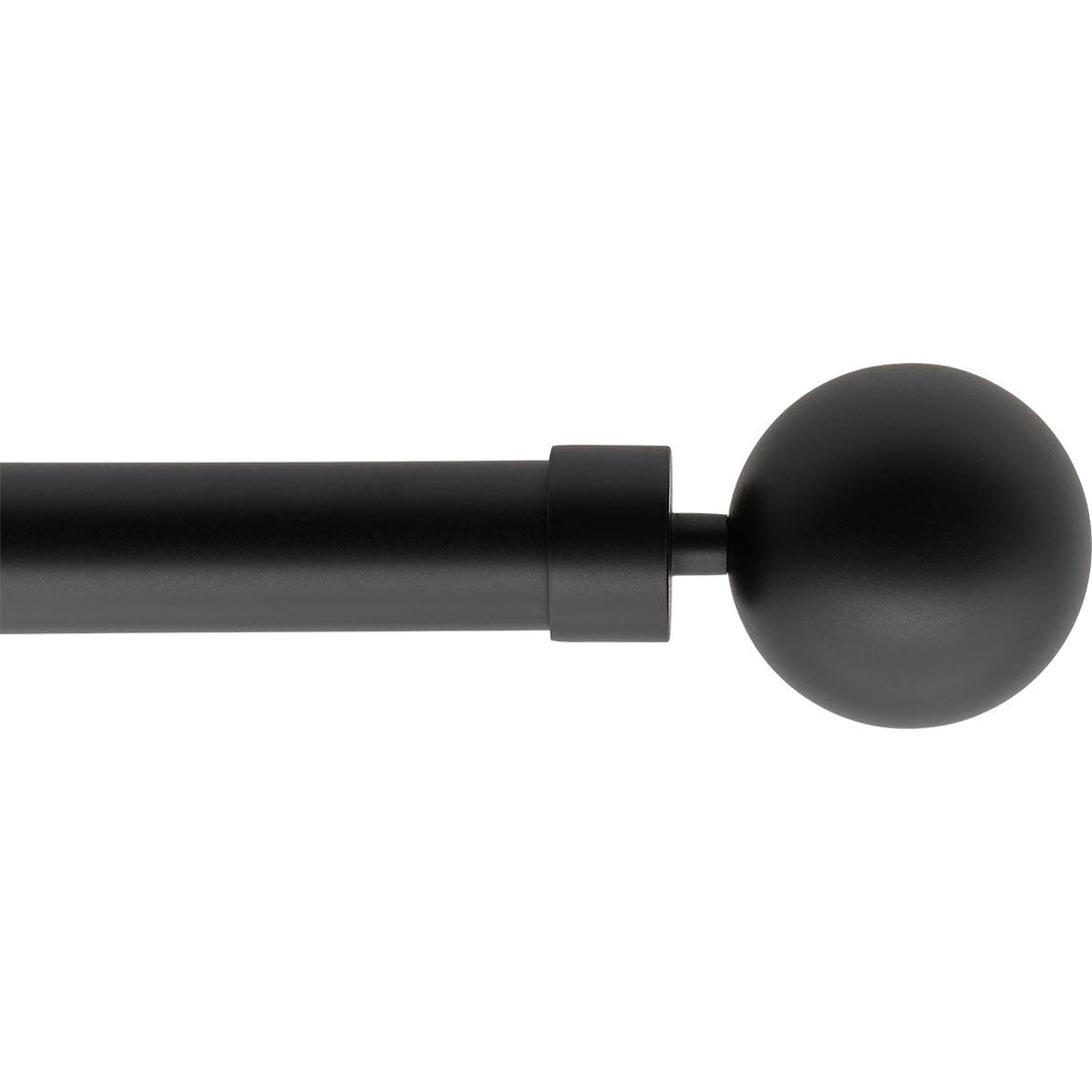 Extendable Gallery 120-210 CM Gaia - Matte Black
