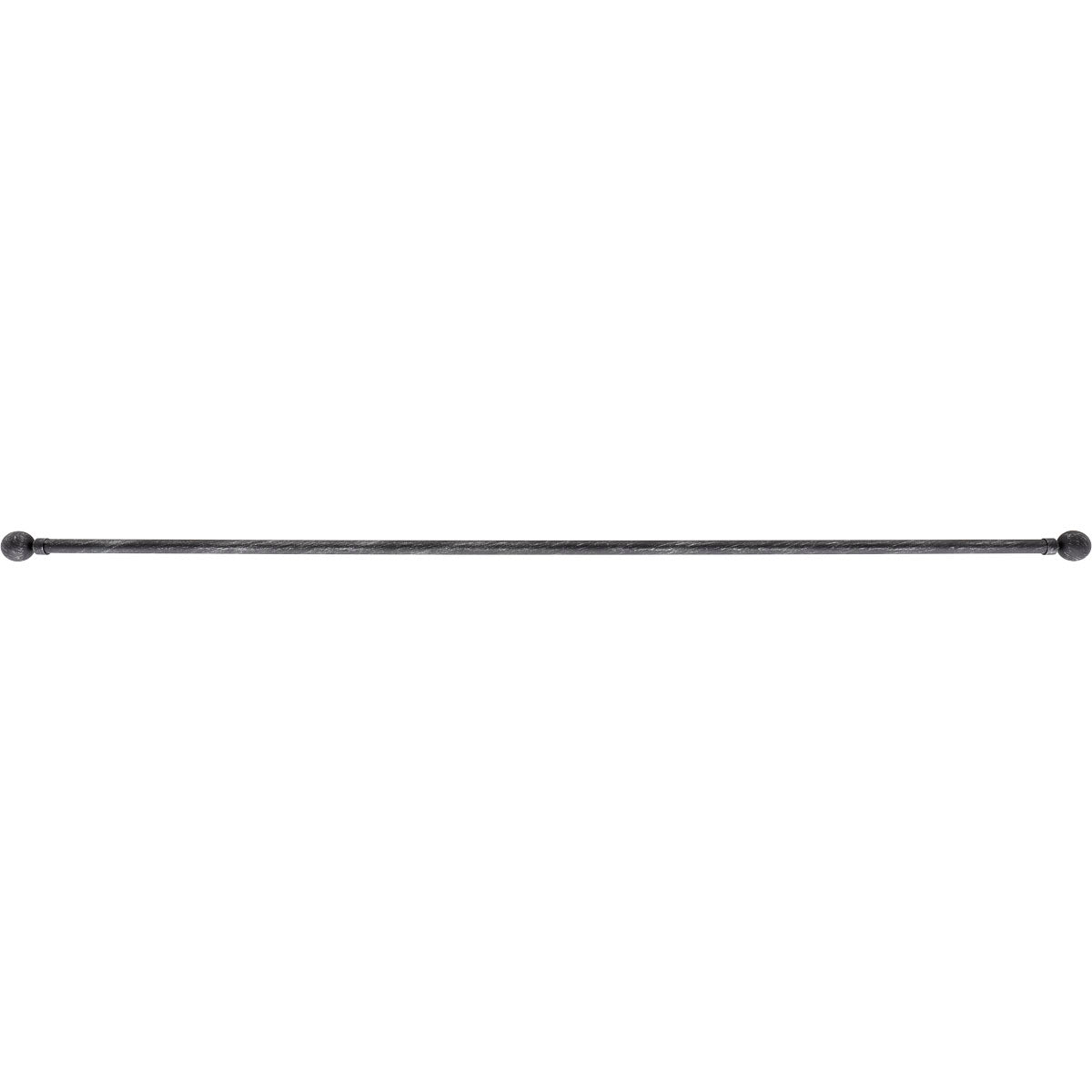 Extendable Gallery 210-380 CM Gaia - Black Silver