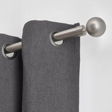 Extendable Gallery 120-210 CM Hera - Silver