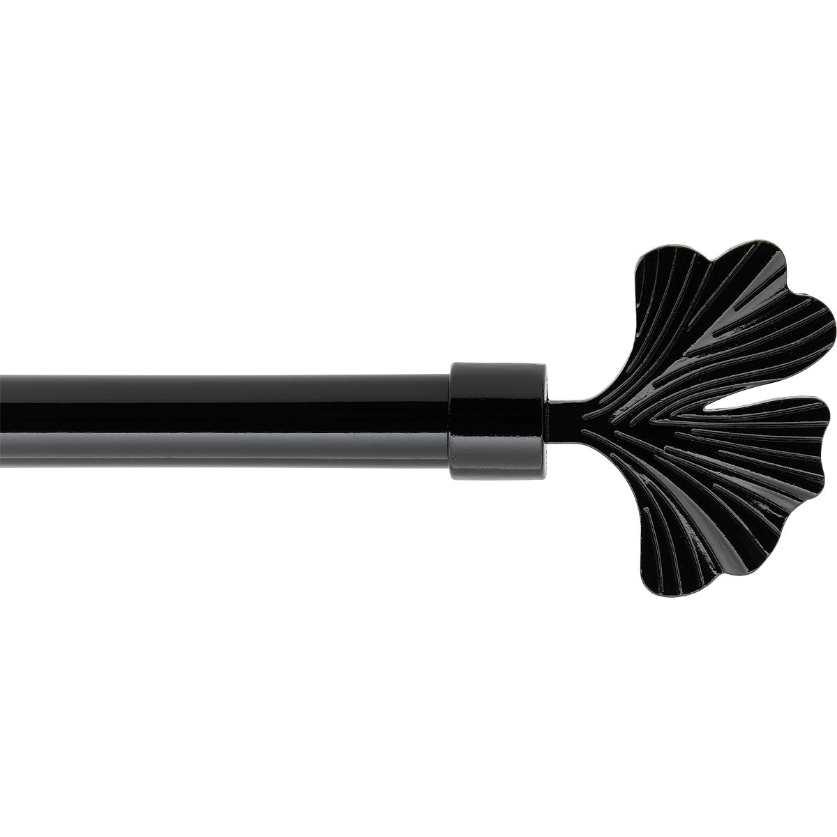 Extendable Gallery 120-210 CM Nikko - Black