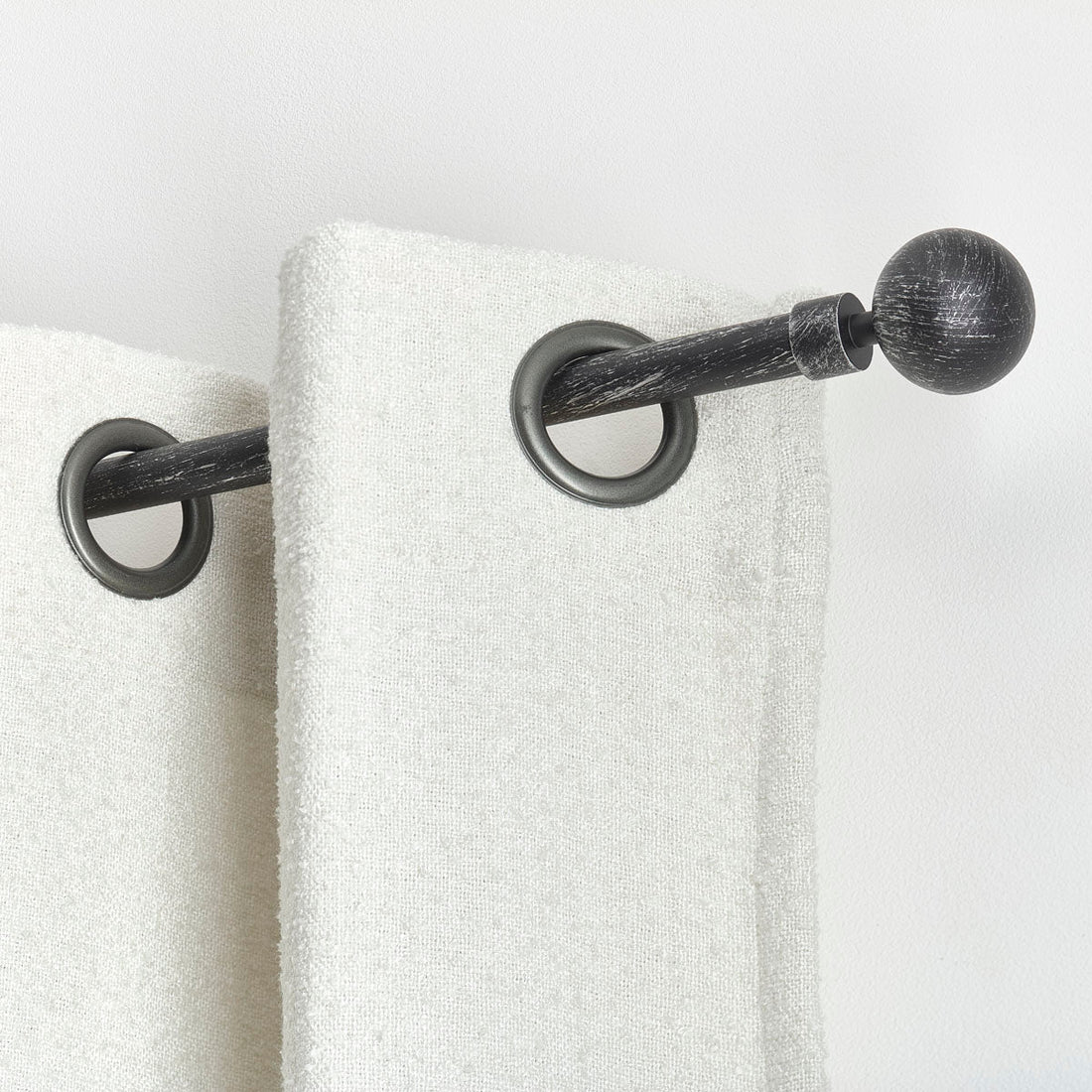 Extendable Gallery 120-210 CM Basic - Black Silver