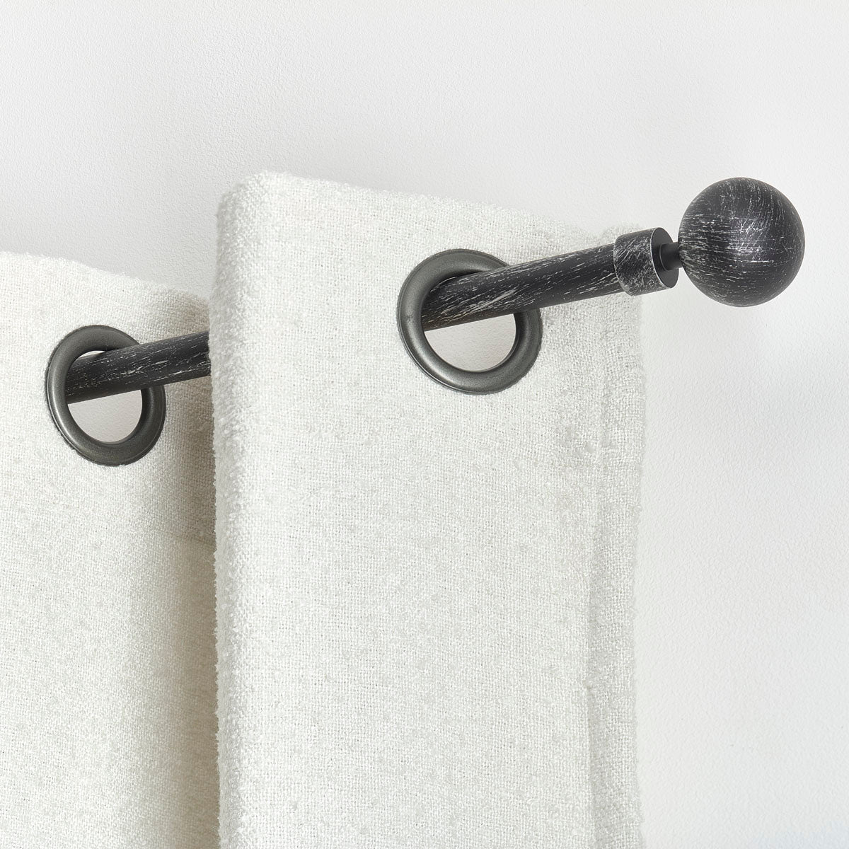 Extendable Gallery 120-210 CM Basic - Black Silver