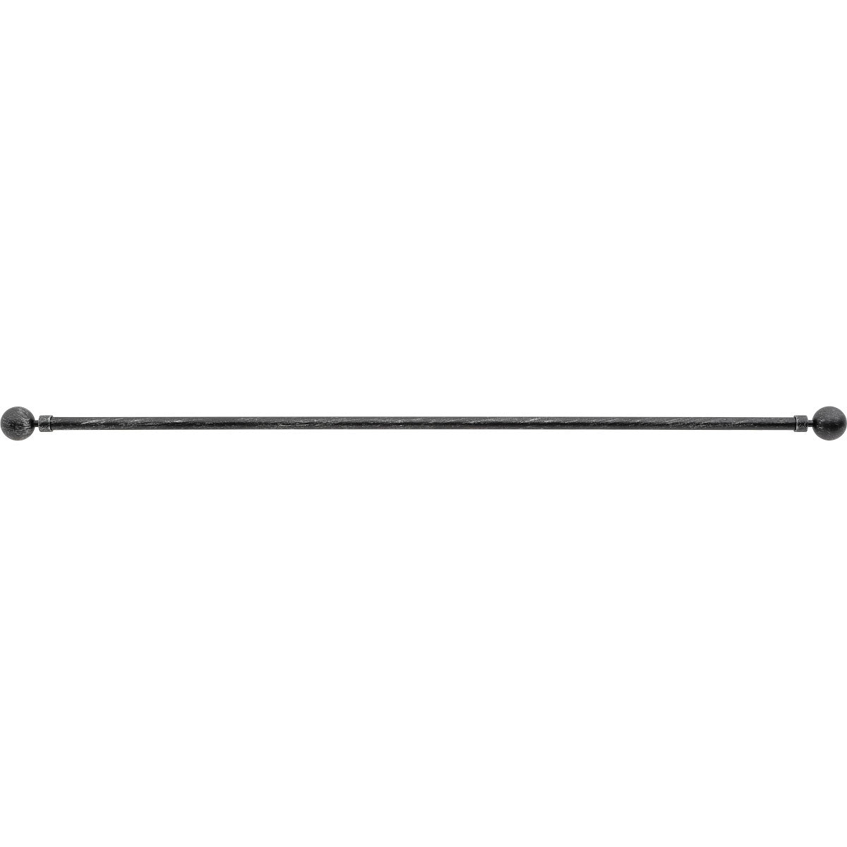 Extendable Gallery 120-210 CM Basic - Black Silver