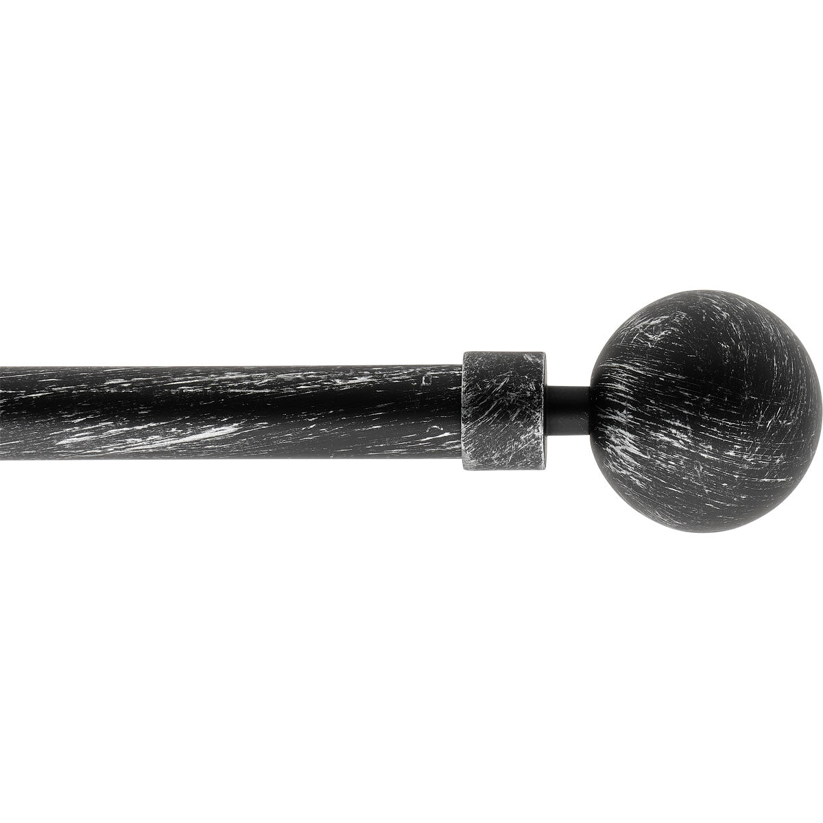 Extendable Gallery 120-210 CM Basic - Black Silver