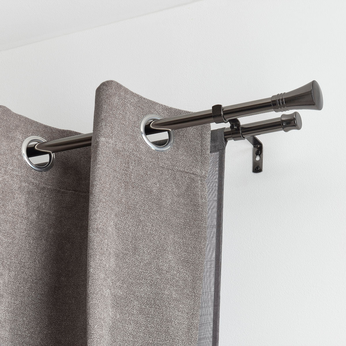 Double Extendable Gallery 120-210 CM Lotus - Graphite