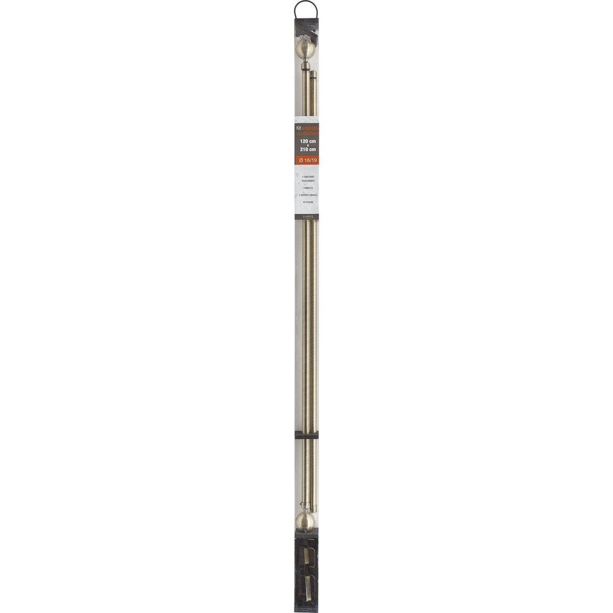 Double Extendable Gallery 120-210 CM Paloma - Bronze