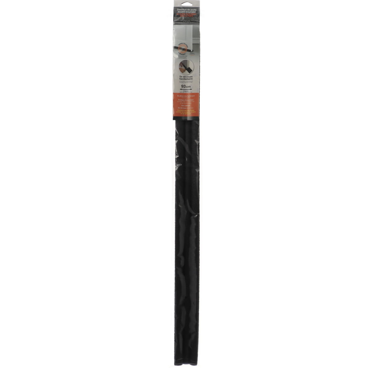 Double door insulator 93CM - Black