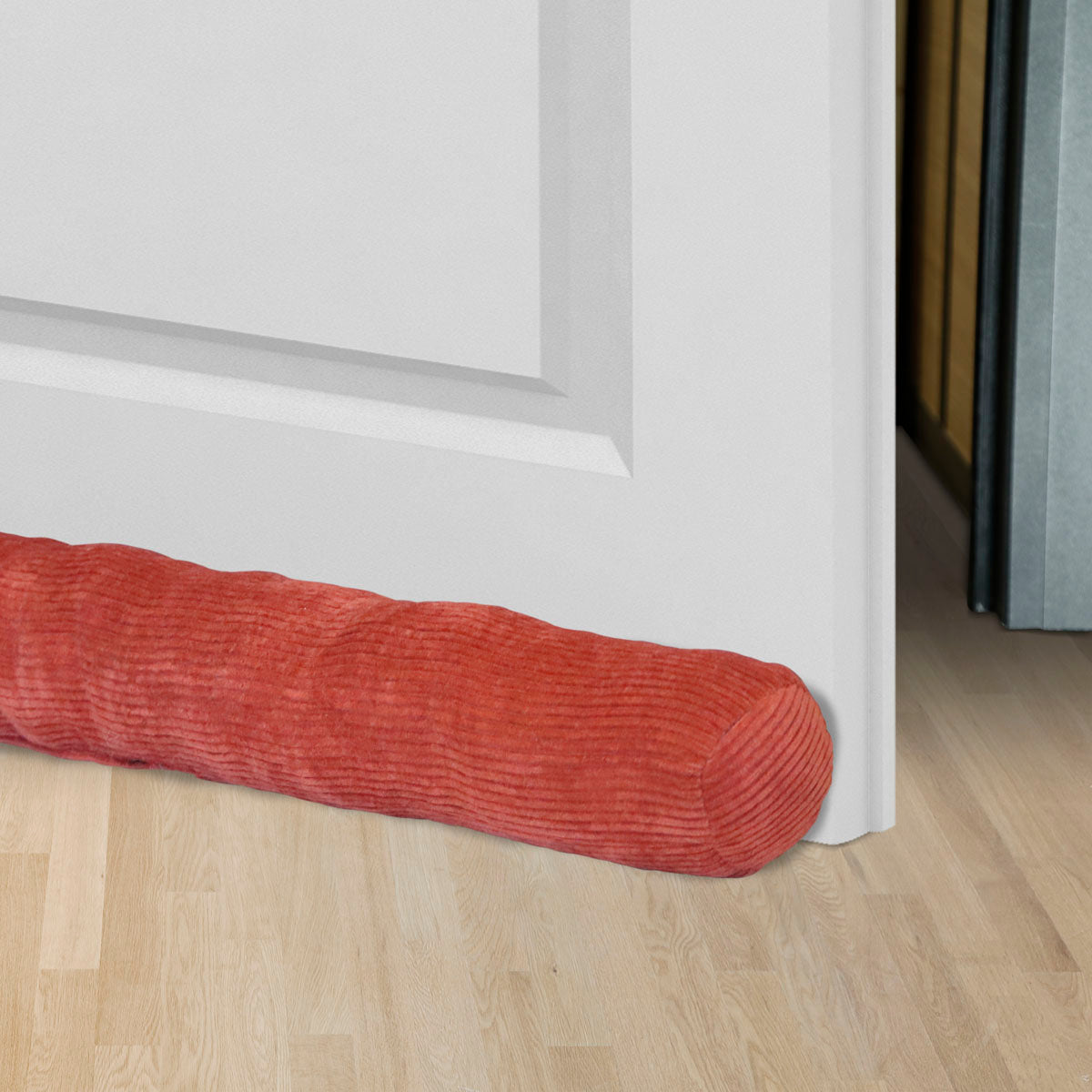 Door insulator - Terracotta Velvet, 80CM, Model Annes 30