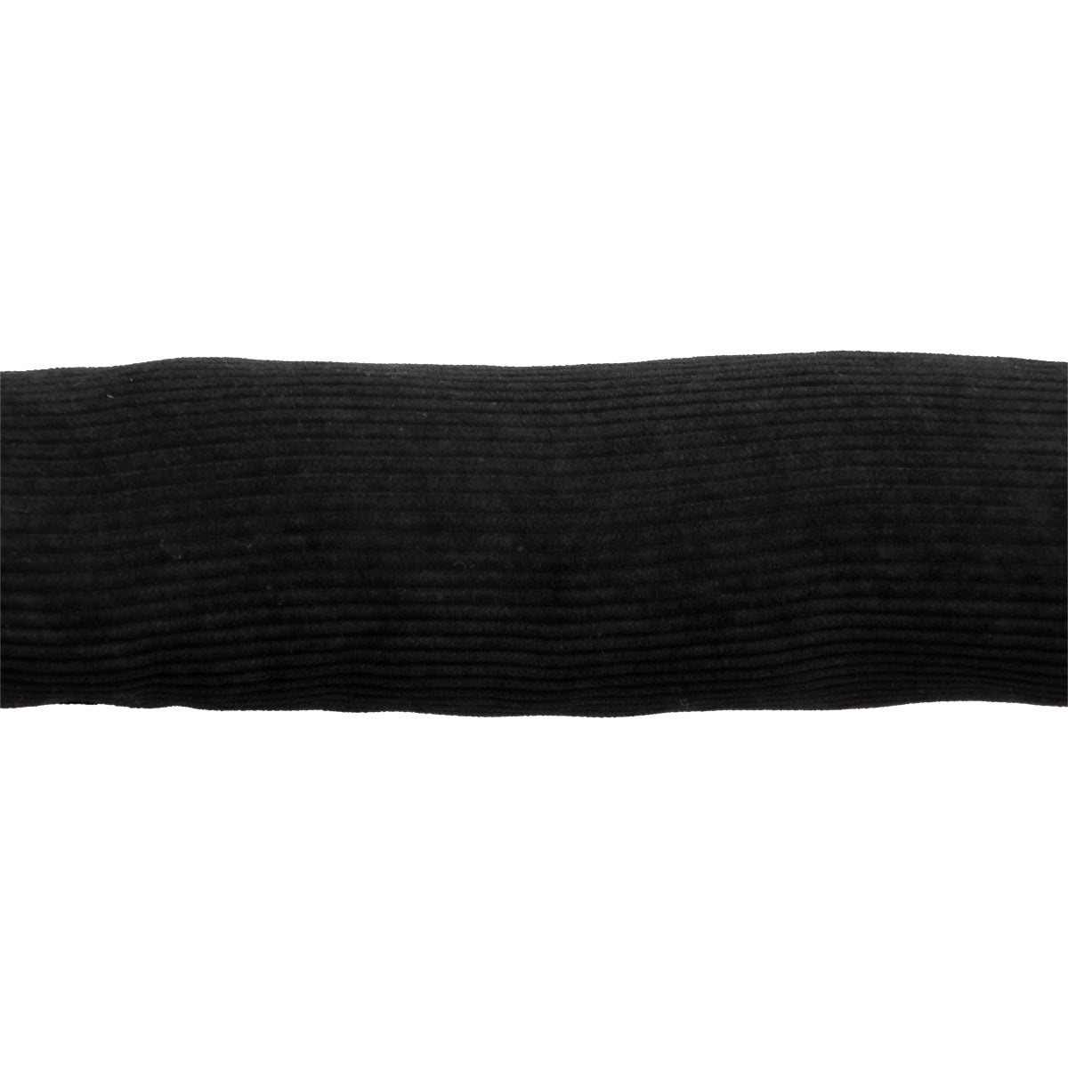 Velvet Door Insulator, 80CM - Black, Model Annes 30