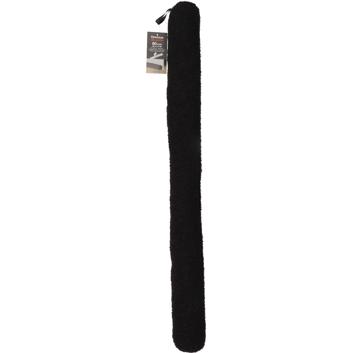Removable textile door insulator Teddy 80CM - Annes 30 Black