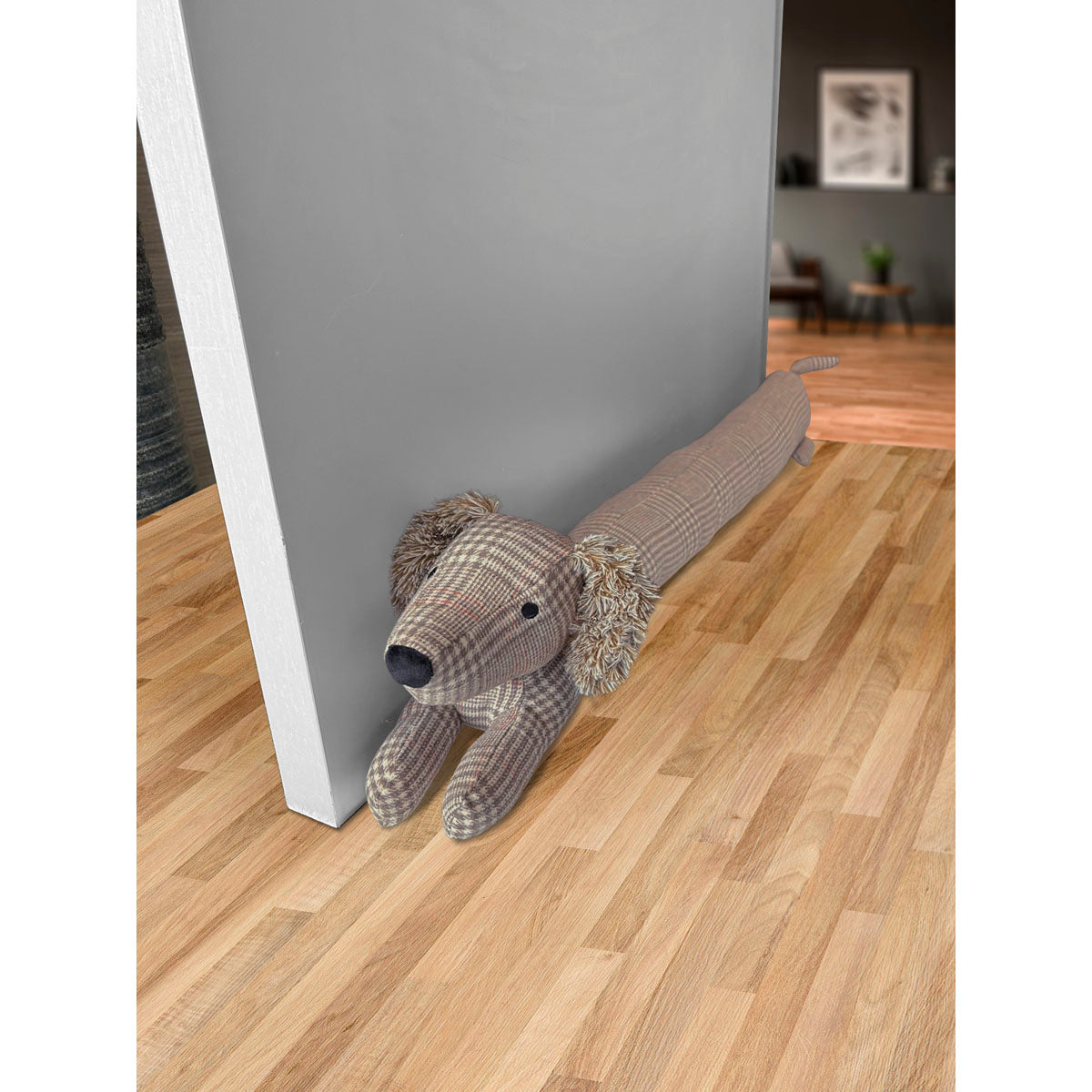 Door insulator 80CM - Beige Brown