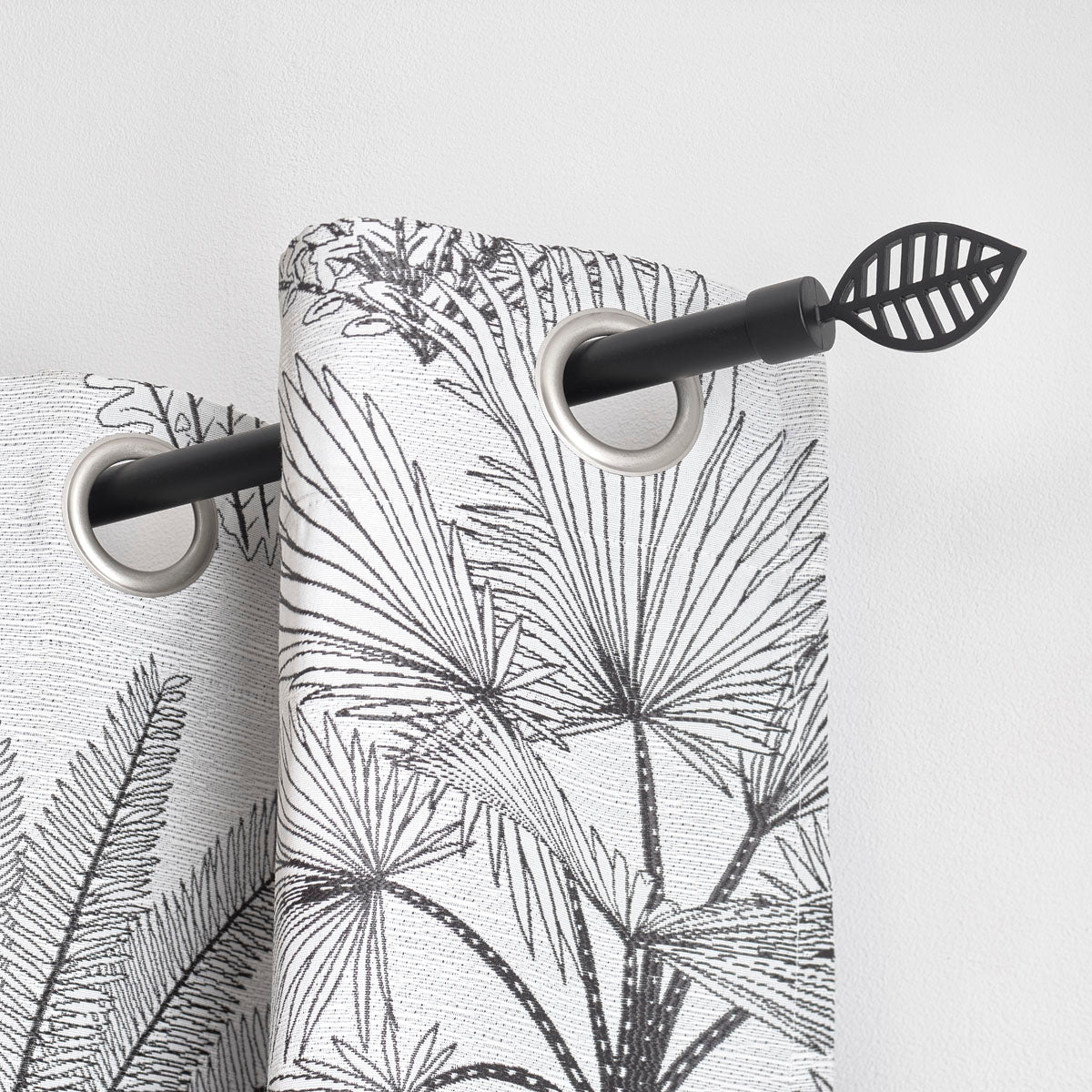Extendable Gallery 120-210 CM Hugo - Matte Black