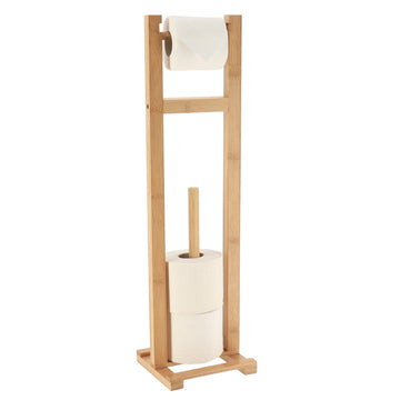 Bamboo toilet paper holder and toilet paper dispenser - Bamboo 