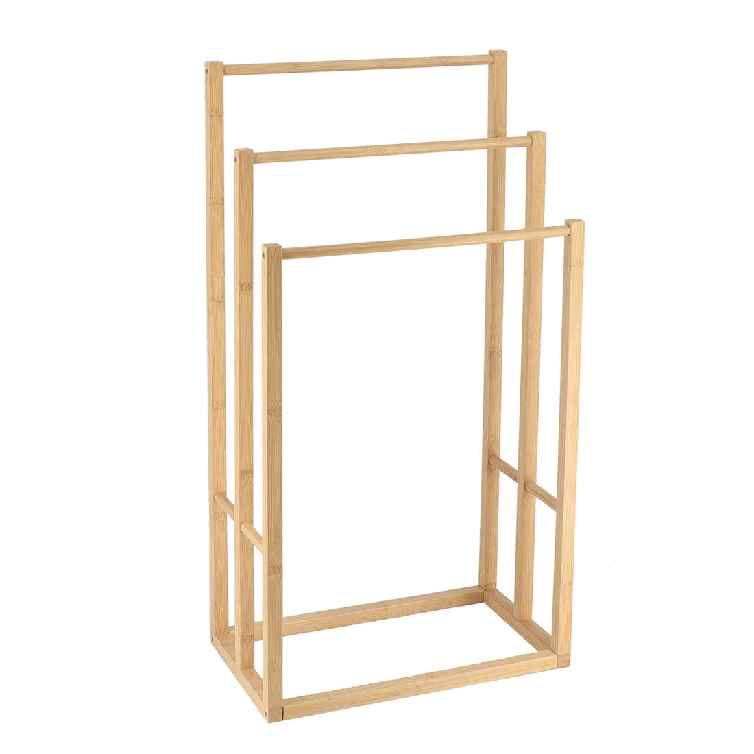 Bamboo towel rack with 3 bars - Bamboo 