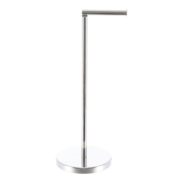 Metal Toilet Paper Holder and Refill - Chrome