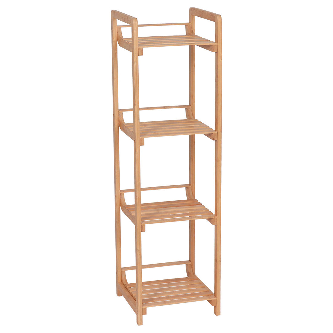 Bamboo Furniture with 4 Shelves – Natural