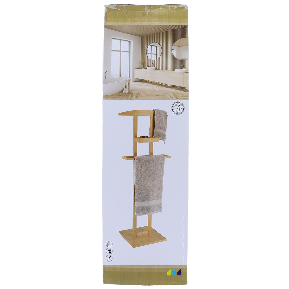 Bamboo clothes rack - Bamboo 