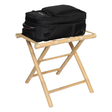 Foldable bamboo suitcase rack - Bamboo 