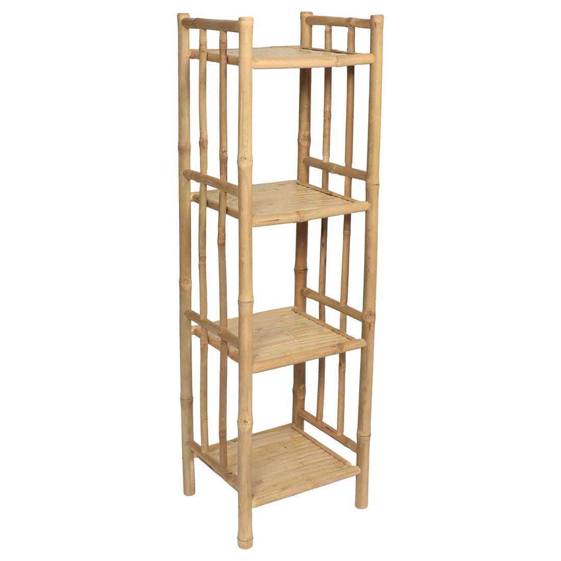 KD bamboo furniture with 4 shelves - Bamboo 