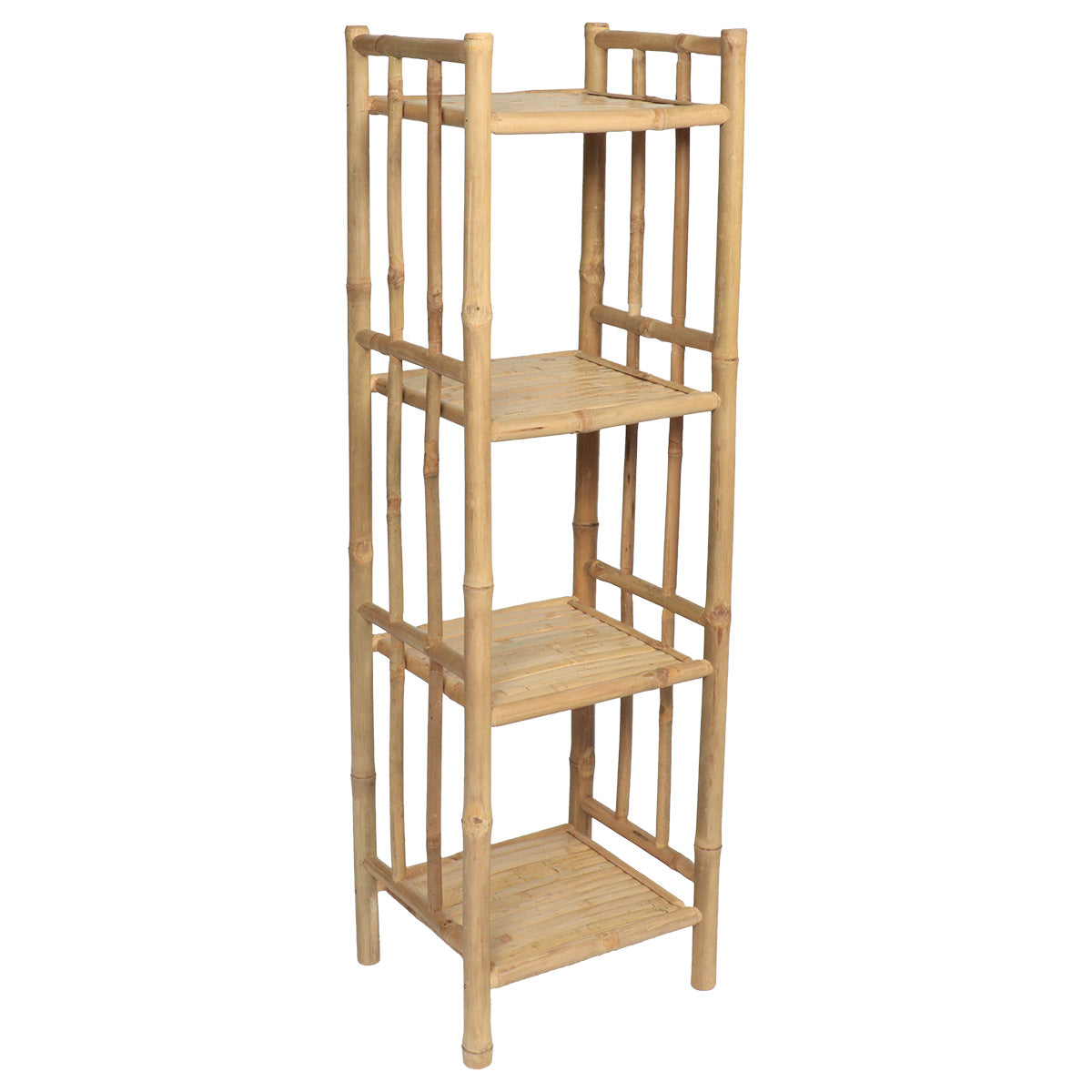 KD bamboo furniture with 4 shelves - Bamboo 