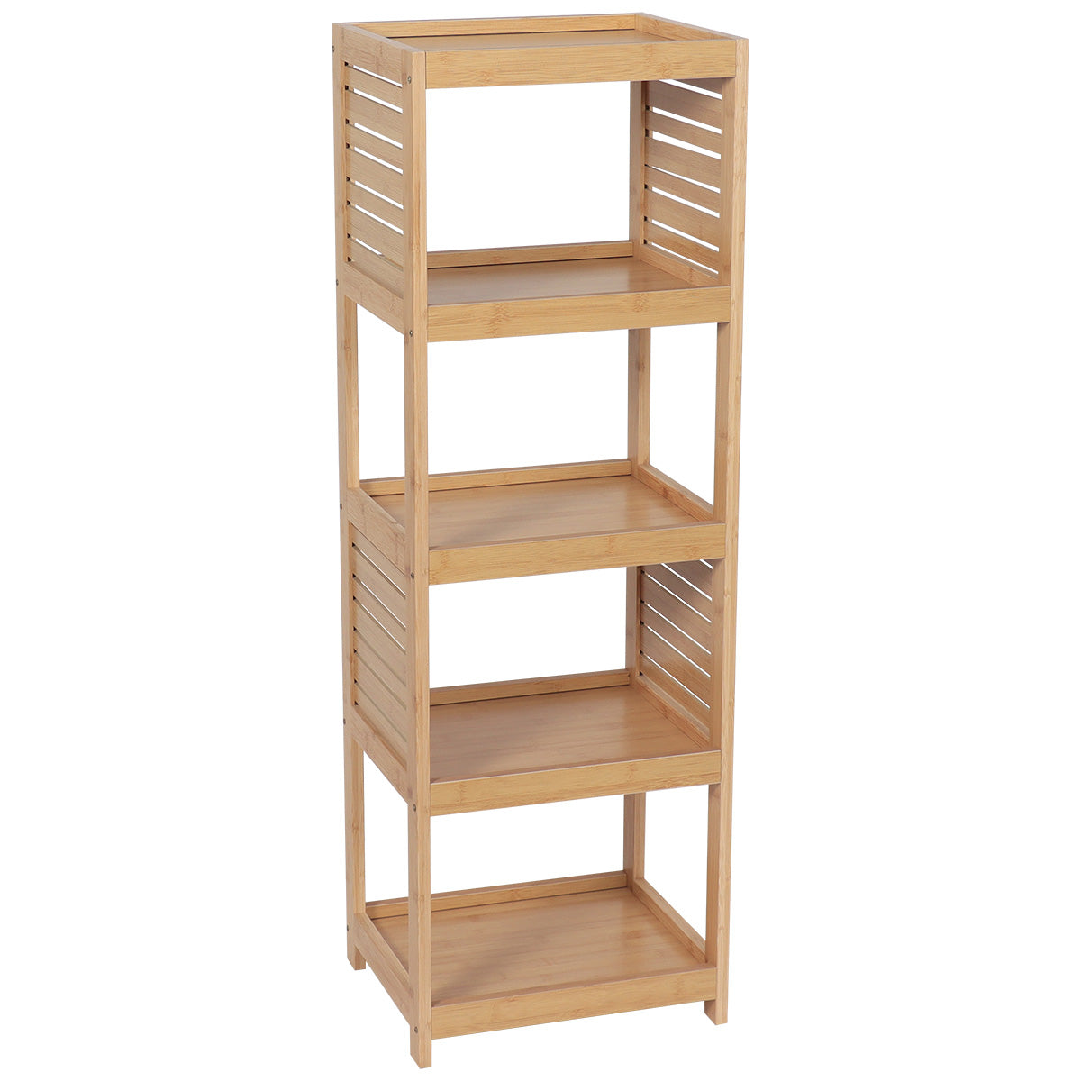 5-Shelf Bamboo and MDF Shelf - Trinidad