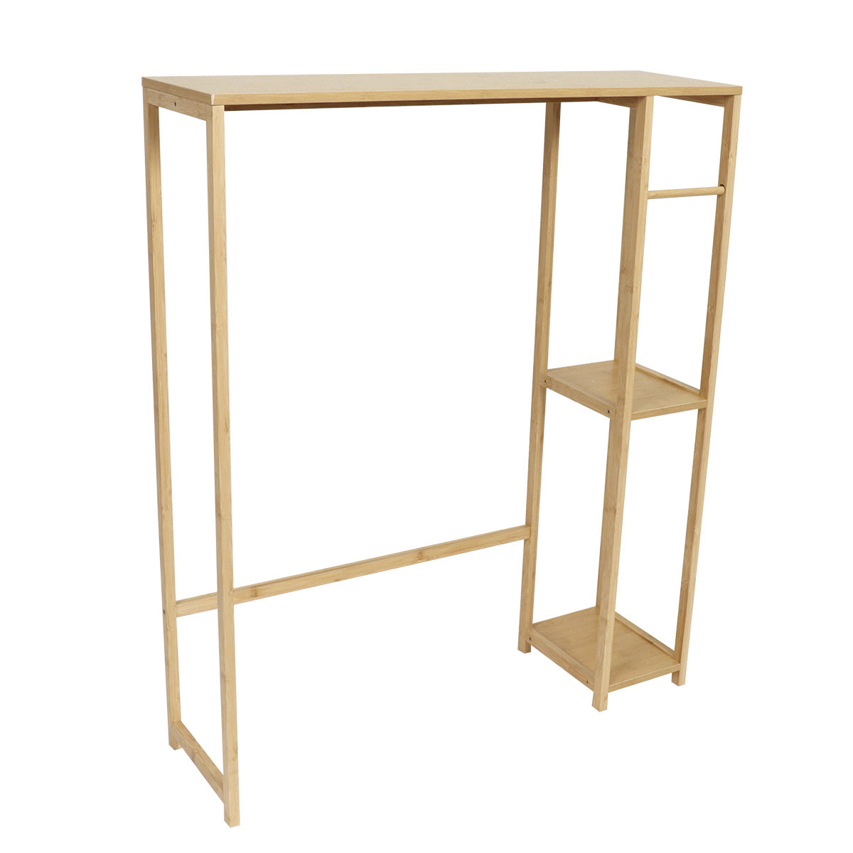 Bamboo and Melamine Toilet Shelf with 2 Shelves – Trinidad