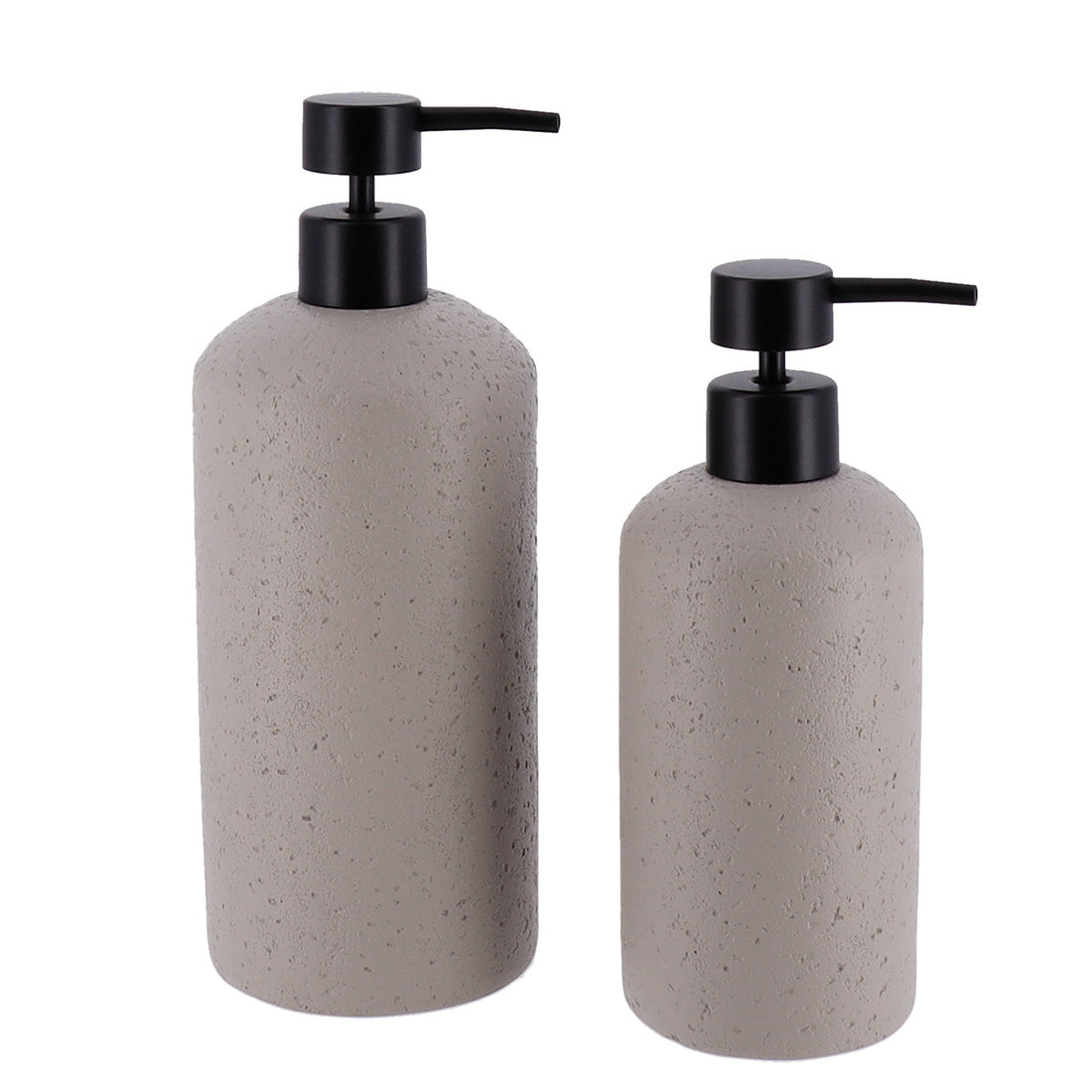 Stone effect polyresin soap dispenser 400 ml - Twine Color 