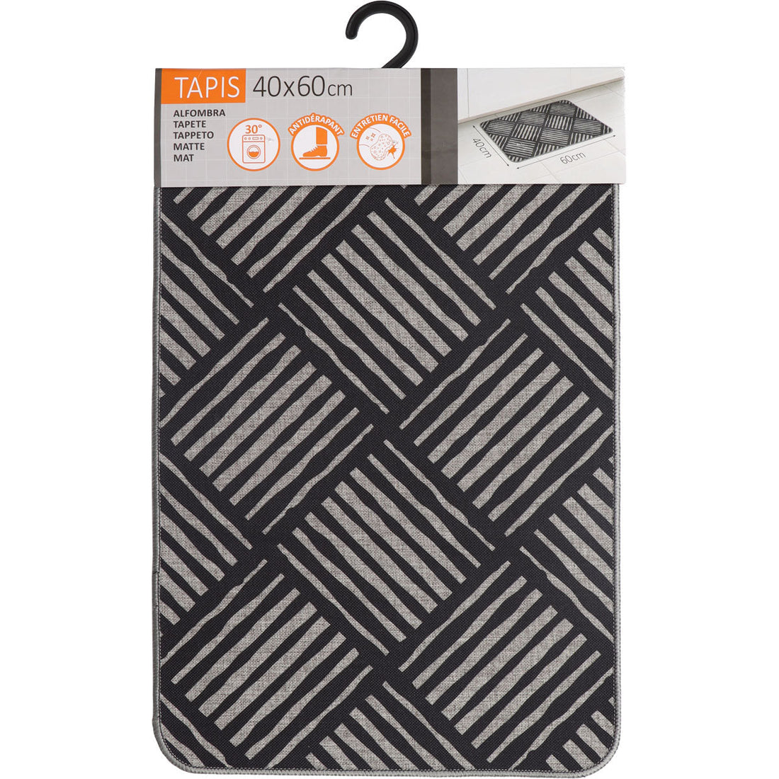 Kitchen rug Africa Grey - 40X60CM