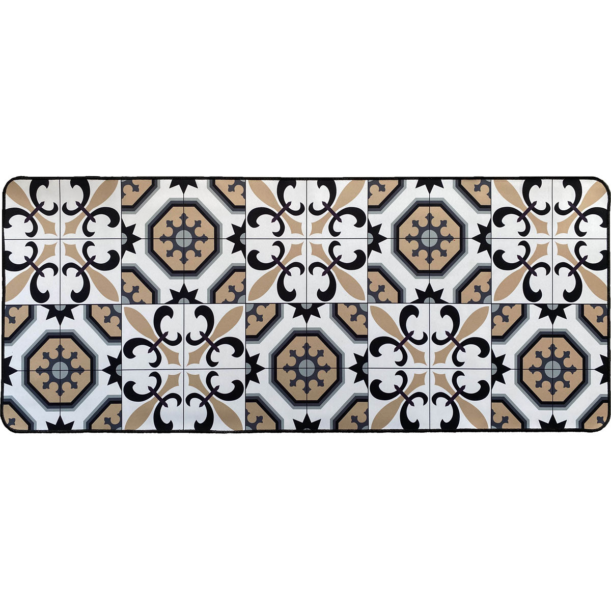 Kitchen rug Carmen Blanc - 50X120CM