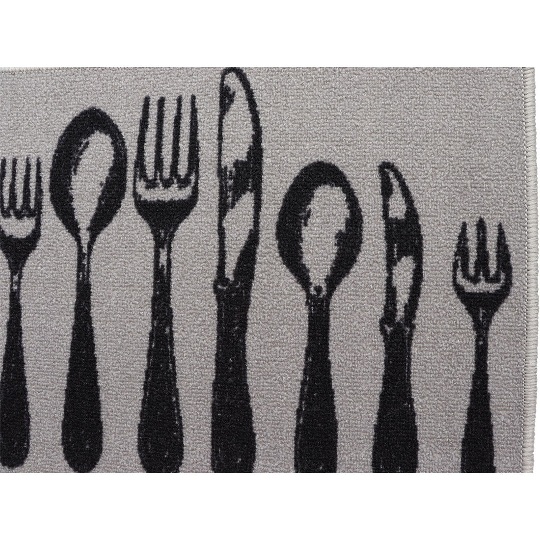 Kitchen rug Couverts Gris - 40X60CM