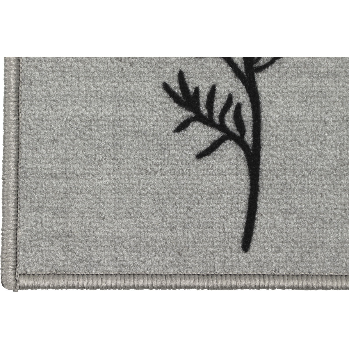 Kitchen rug Herbier Grey - 40X60CM