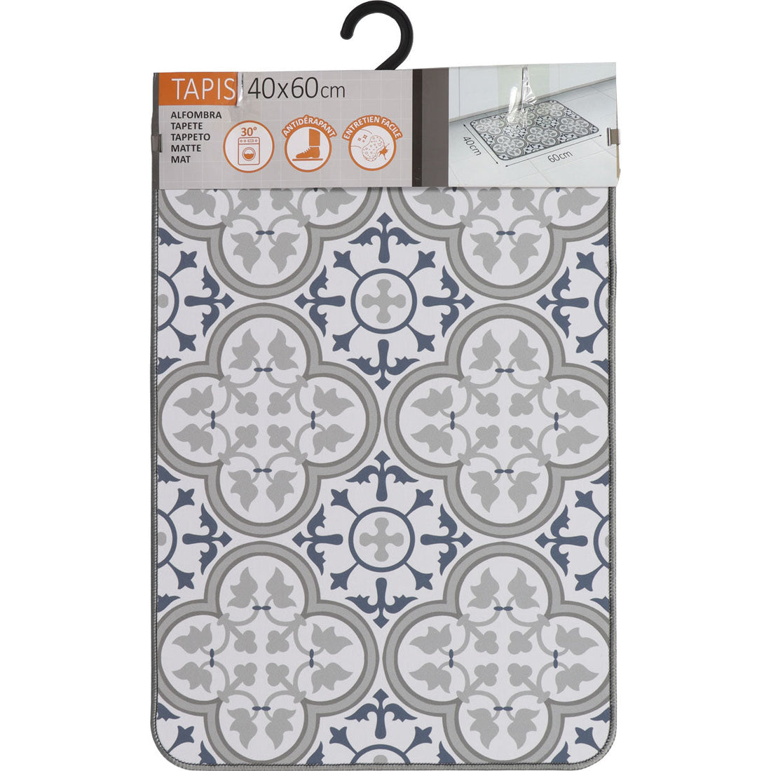 Paco Bleu kitchen rug - 40X60CM