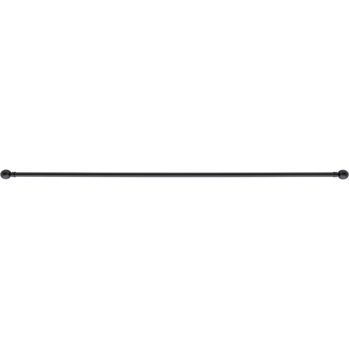 Extendable Gallery 120-210 CM Gaia - Matte Black