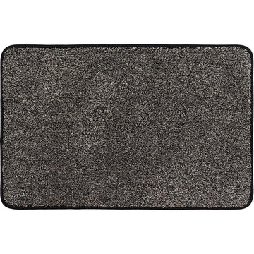 Black Rubber Kitchen Rug - 50X80CM